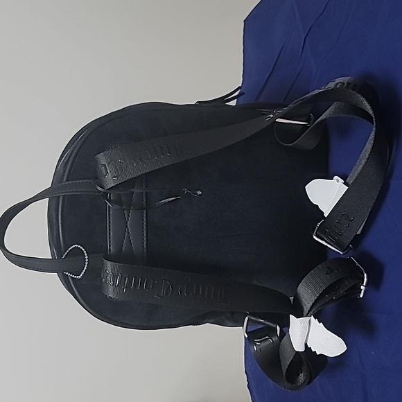 Glamorous Juicy Couture Black Rhinestone Backpack - New Without Tags - Picture 2 of 12